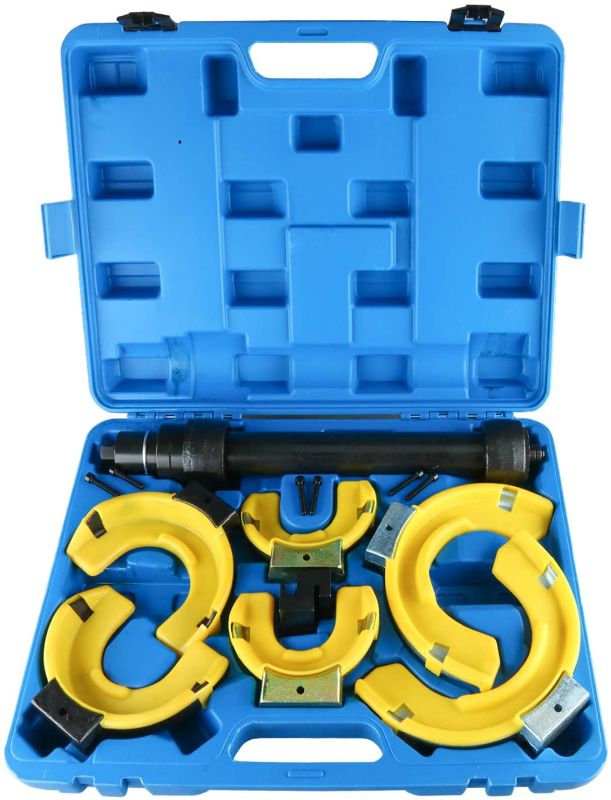 Photo 1 of 8MILELAKE Macpherson Strut Spring Compressor Kit Interchangeable Fork Coil Extractor Tool Set
