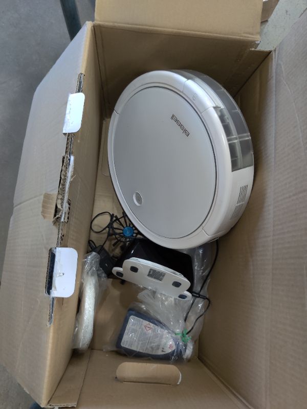 Photo 4 of ***PARTS ONLY*** Bissell SpinWave Hard Floor Expert Pet Robot, 2-in-1 Wet Mop and Dry Robot Vacuum, WiFi Connected with Structured Navigation, 3115
