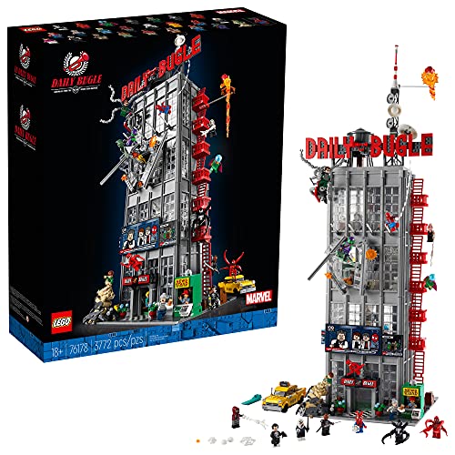 Photo 1 of LEGO Marvel Spider-Man Daily Bugle 76178 Building Kit; Collectible Playset Designed with Adult Marvel Fans in Mind (3,772 Pieces)
