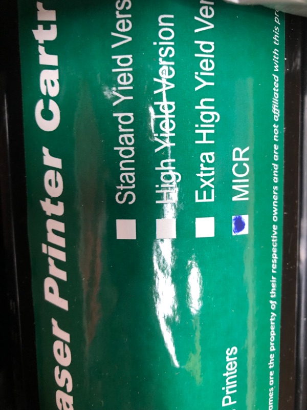 Photo 1 of PCI Brand Remanufactured Toner Cartridge Replacement for IBM 75P4302 1332 Scan Capable MICR Toner 21K High Yield
