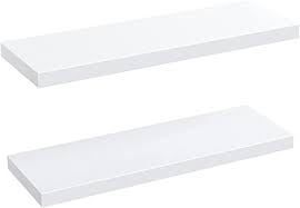 Photo 1 of 2 white floating shelves  24''long