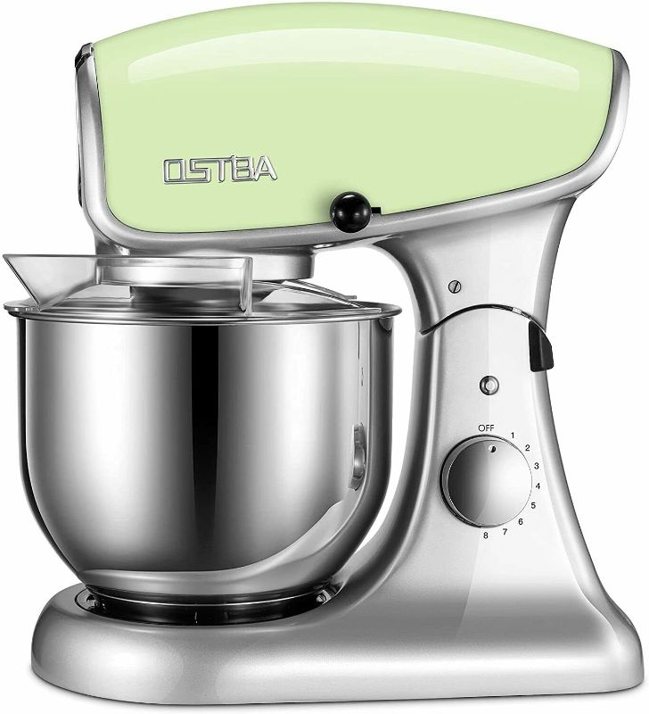 Photo 1 of **MISSING HOOK AND BLADE**
Die-Cast Stand Mixer, 8 Speeds 600W OSTBA Food Stand Mixer, 5.5Qt Tilt-Head Kitchen Mixer,