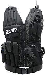 Photo 1 of  First Class Tactical Duty Vest Security, Black  S/M