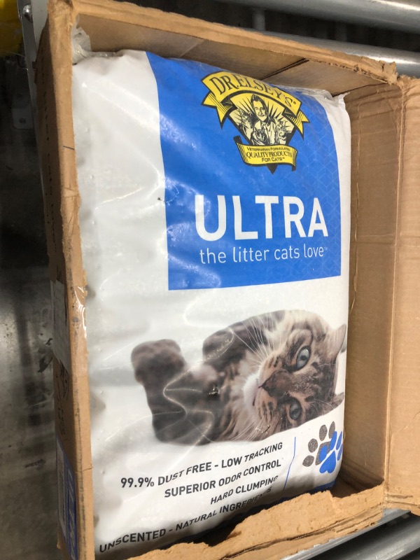 Photo 2 of Dr. Elsey's Precious Cat Ultra Unscented Clumping Clay Cat Litter, 40-lb bag