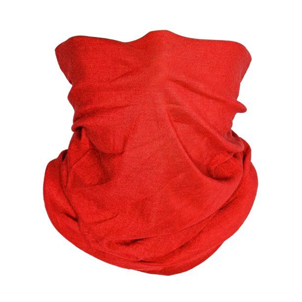 Photo 1 of 3 PCS BUNDLE
Headwear Face Covering Neck Gaiter - Red