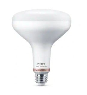 Photo 1 of Phillips Color and Tunable White BR40 65W Equivalent Dimmable Smart Wi-Fi WiZ Connected LED Light Bulb

