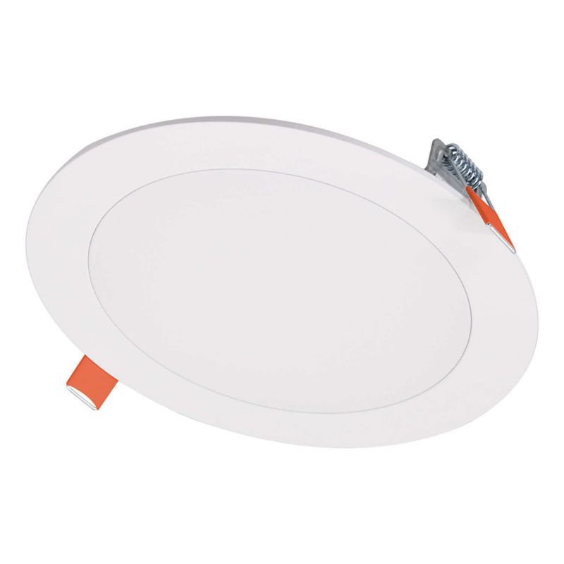 Photo 1 of Cooper Lighting 274194 6 in. LED Direct Mount Round Retrofit Kit White
