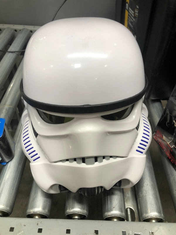 Photo 2 of **nonfunctional**
Star Wars The Black Series Imperial Stormtrooper Electronic Voice Changer Helmet, Collector Item