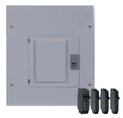 Photo 1 of 100 Amp 12-Space 22-Circuit Main Breaker Indoor Load Center Contractor Kit
