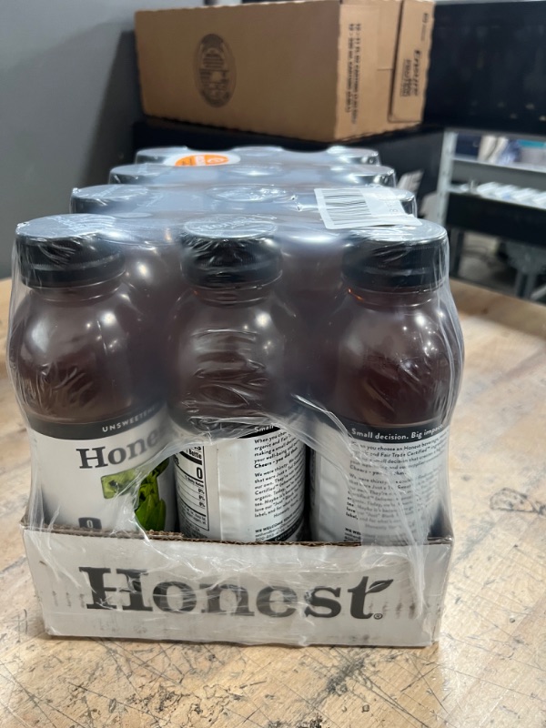 Photo 2 of **NOT REFUNDABLE** Honest Tea Organic Fair Trade Half Tea & Half Lemonade Gluten Free, 16.9 Fl. Oz, 12 Pack
BEST BY MAY 2,2022