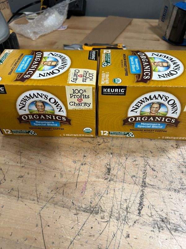 Photo 2 of **NONREFUNDABLE** 2PCKS OF NEWMANS OWN ORGANICS Organic Special Blend Coffee Pods 12 Count, 4.8 OZ
BEST BY OCT, 2023