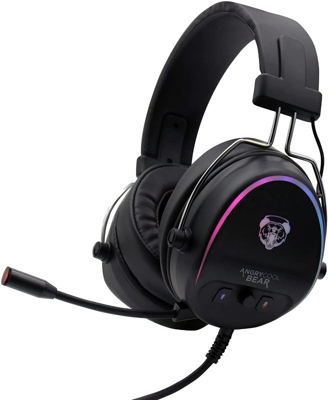 Photo 1 of AngryCoolBear Gaming Headset ACB-100 Pro. 50mm drivers