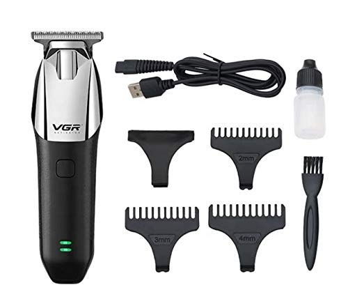 Photo 1 of VGR Original V-171 Zero Adjustable Metal Barber Use Electric Cordless Professional Rechargeable Hair Trimmer Clipper, Black
