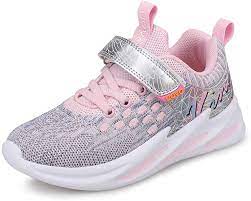 Photo 1 of *** STOCK PHOTO FOR REFERENCE ONLY*** NEW**REPACKAGED***
PINK AND GREY GIRLS SNEAKERS FASHION SPORTS SIZE 3.5