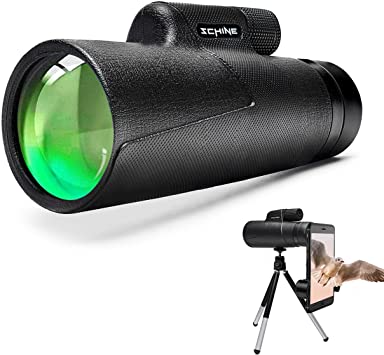 Photo 1 of 12X50 Monoculars Telescope for Adults,IPX7 Waterproof HD Monocular for Bird Watching with Smartphone Holder & Tripod for Wildlife Hunting Camping Travelling 2 pack 
