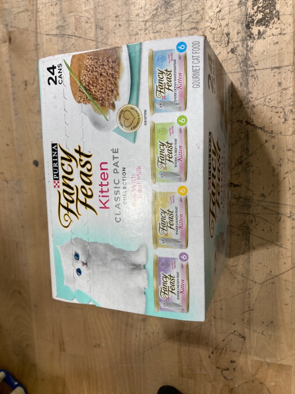 Photo 2 of **NON-REFUNDABLE** EXP: 2/23 Fancy Feast Tender Feast Variety Pack Canned Kitten Food, 3-oz, Case of 24

