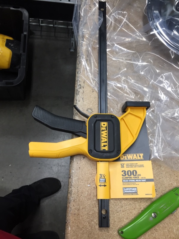 Photo 2 of DEWALT Bar Clamp/Spreader,3-1/4,12 Capacity DWHT83193