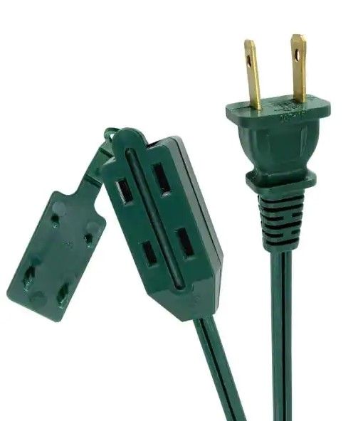 Photo 1 of (INCLUDES 7)
6 ft. 16/2-Gauge Green Cube Tap Extension Cord
