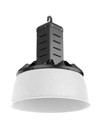 Photo 1 of ***PARTS ONLY*** Commercial Electric
16 in. 750-Watt Equivalent Integrated LED Dimmable Black High Bay Light 5000K