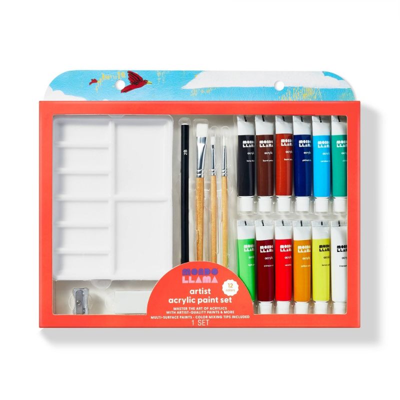 Photo 1 of 20pc Artist Acrylic Paint Set - Mondo Llama™
