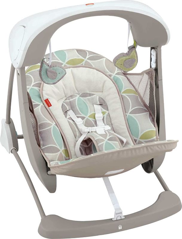 Photo 1 of Fisher-Price Deluxe Take-Along Swing & Seat
