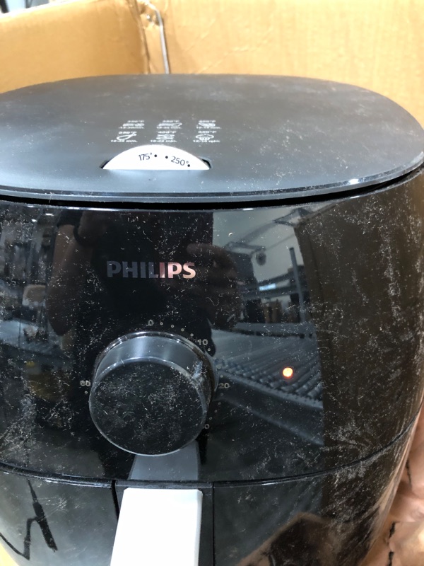 Photo 3 of Philips Premium Airfryer XXL with Fat Removal Technology, Black, HD9630/98
