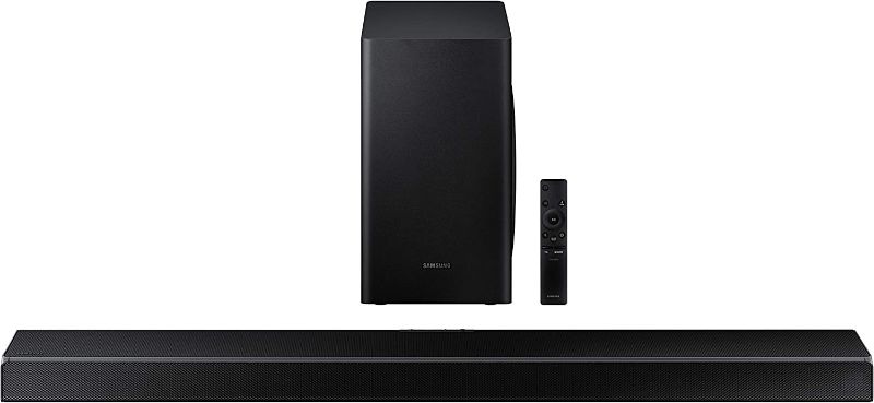 Photo 1 of SAMSUNG HW-Q60T 5.1ch Soundbar with 3D Surround Sound and Acoustic Beam (2020) , Black
