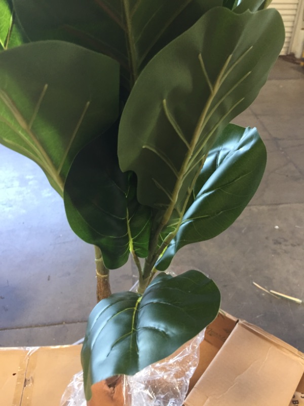 Photo 2 of 4.5ft. Fiddle Leaf Fig Artificial Tree