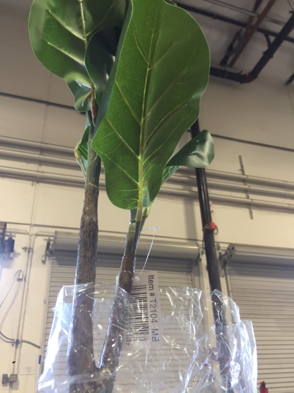 Photo 4 of 4.5ft. Fiddle Leaf Fig Artificial Tree