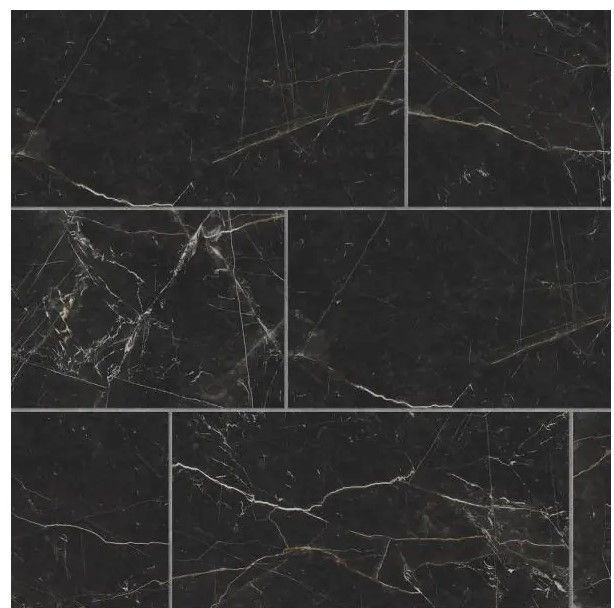 Photo 1 of 2 cases- Corso Italia Impero Black 12 in. x 24 in. Porcelain Floor and Wall Tile (15.50 sq. ft./Case)