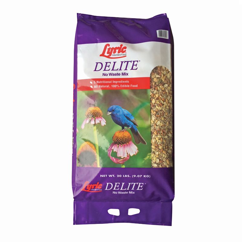 Photo 1 of BEST BY - 12/2022 Lyric Delite High Protein No Waste Wild Bird Mix - 20 Lb.
