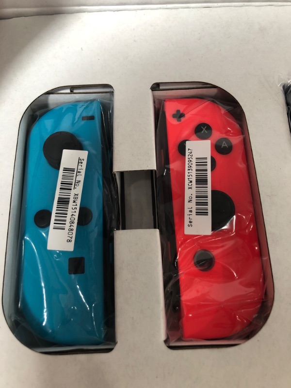 Photo 9 of ***PARTS ONLY***Nintendo Switch with Neon Blue and Neon Red Joy?Con NON FUNCTIONAL
