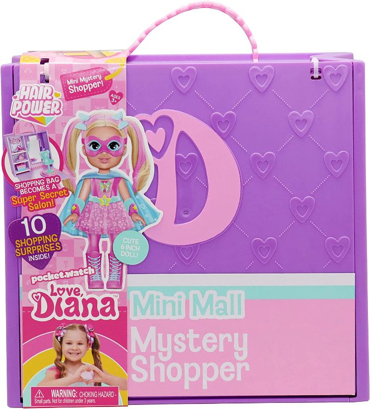 Photo 1 of  PACK OF 4 Love, Diana 919602.002 Super Secret Salon-Mini Mall Mystery Shopper, Mixed Colours
