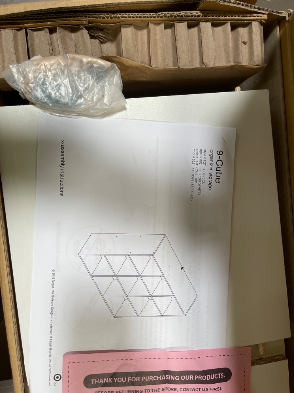 Photo 3 of 11" 9 Cube Organizer Shelf - Room Essentials™
