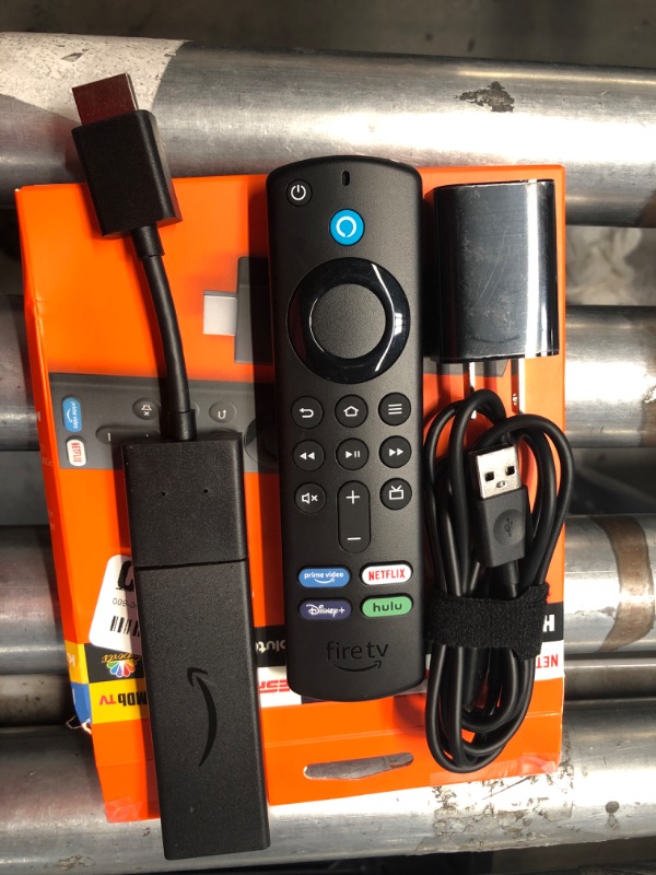 Photo 2 of **unable to test**
Amazon Fire TV Stick 4th Generation With Alexa Voice Remote 2-Piece Set

