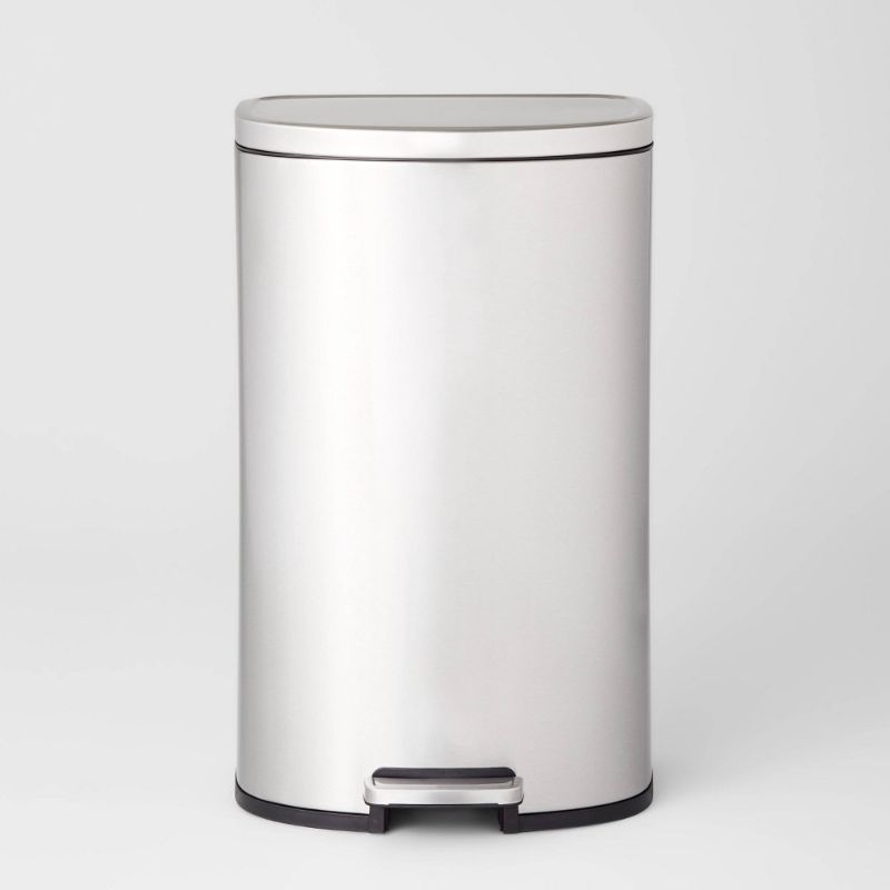 Photo 1 of 45L D Shape Step Trash Can - Brightroom™
