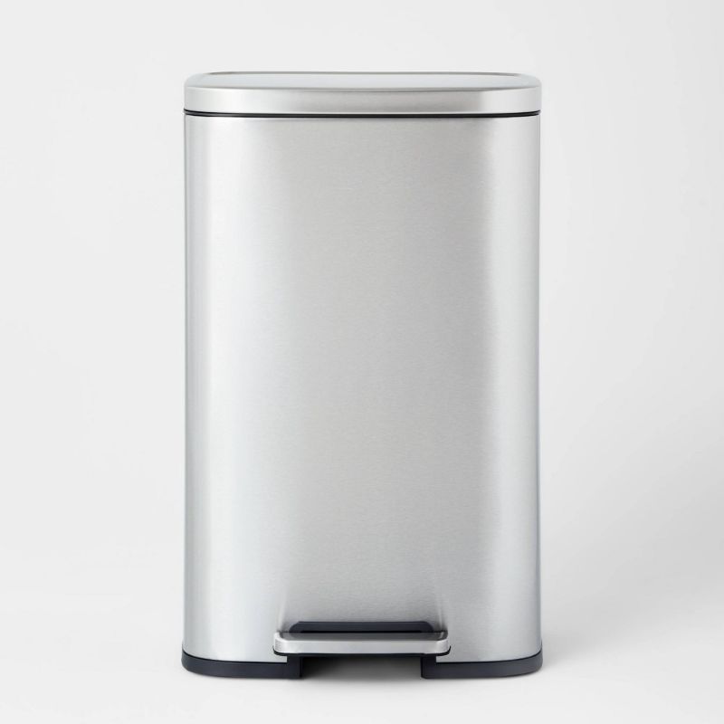 Photo 1 of **minor dents**
45L Rectangular Step Trash Can - Brightroom™
