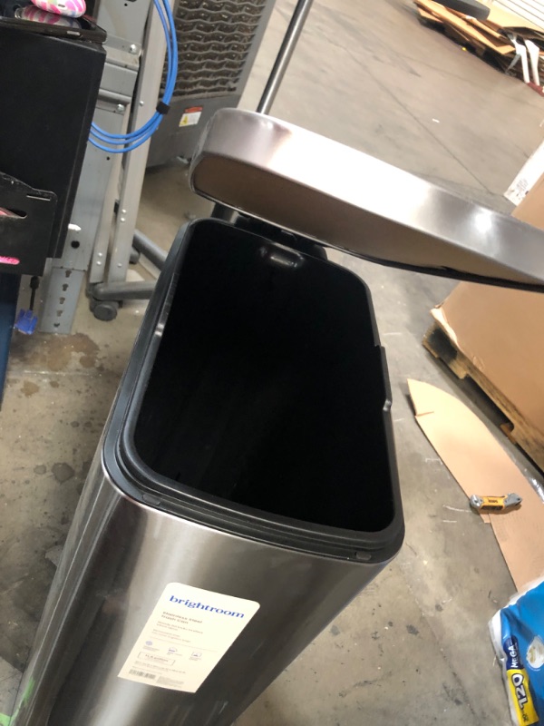 Photo 3 of 45L Slim Step Trash Can - Brightroom™
