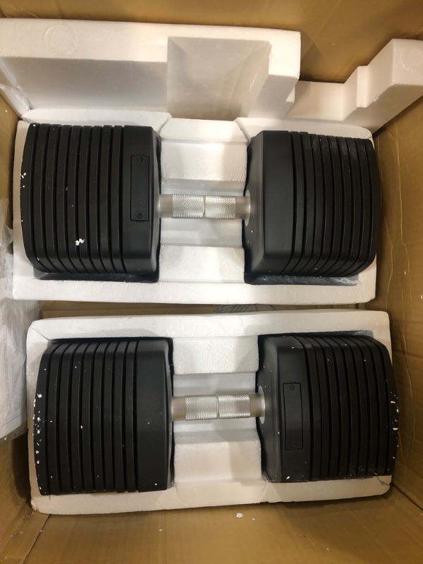 Photo 3 of **PORTS ONLY**

NordicTrack iSelect Smartbells 50lb Adjustable Dumbbells