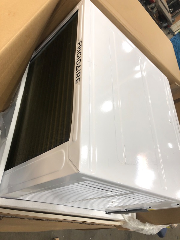 Photo 3 of NONFUNCTIONAL -Frigidaire 11,000 BTU Window Air Conditioner with Supplemental Heat and Slide Out Chassis in White