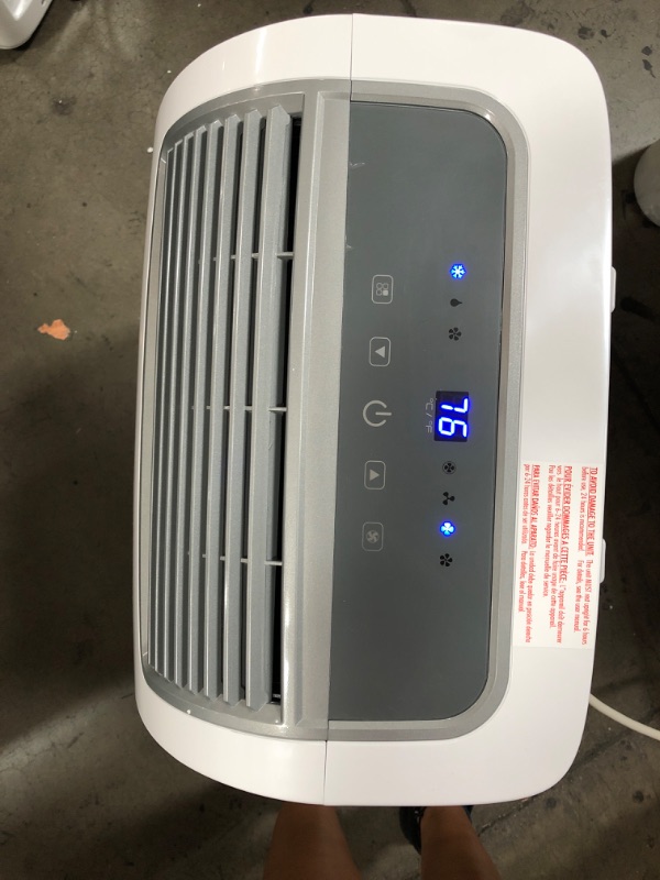 Photo 7 of Black+decker BPACT10WT 10,000 BTU Portable Air Conditioner with Remote