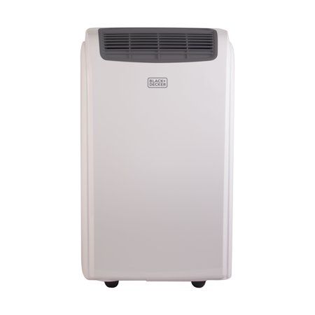 Photo 1 of BLACK+DECKER 5 000 BTU DOE (8 000 BTU ASHRAE) Portable Air Conditioner with Remote Control White
