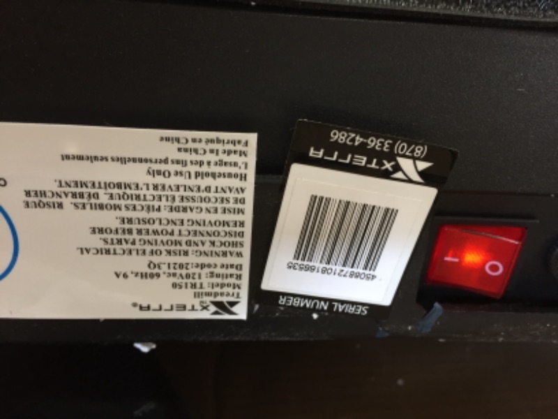 Photo 1 of **DAMAGED** XTERRA Fitness TR150 Folding Treadmill
