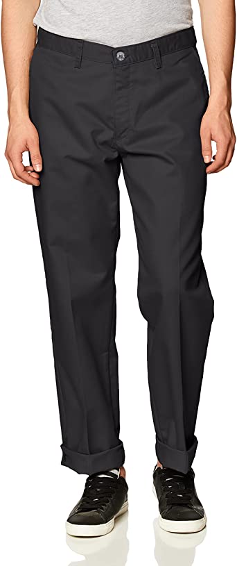 Photo 1 of Lee Men's Total Freedom Relaxed Classic Fit Flat Front Pants 42W X 30L
