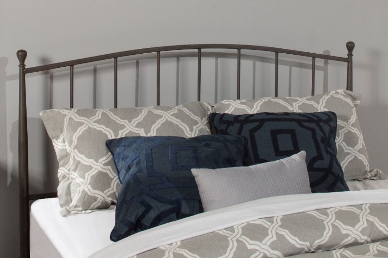 Photo 1 of ***TWIN*** Hillsdale Furniture Headboards Gray - Gray Bronze Warwick Headboard
