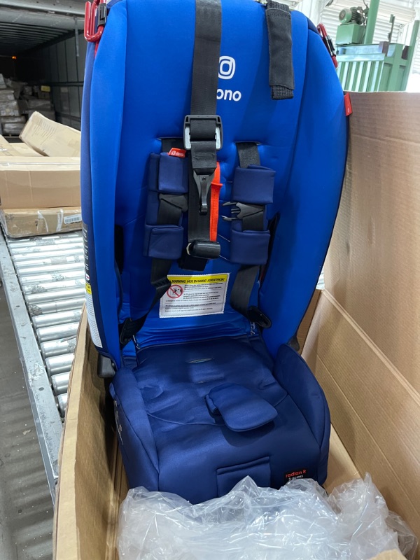 Photo 2 of Diono Radian 3R, 3-in-1 Convertible Car Seat, Rear Facing & Forward Facing, 10 Years 1 Car Seat, Slim Fit 3 Across, Blue Sky
