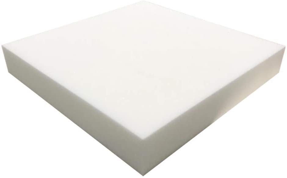 Photo 1 of FOAMMA 5" X 22" X 22" Upholstery Foam High Density Firm Foam Soft Support (Chair Cushion Square Foam for Dinning Chairs, Wheelchair Seat Cushion Replacement)
