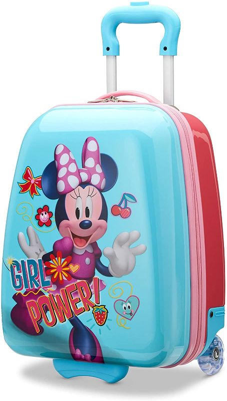 Photo 1 of American Tourister Kids' Disney Hardside Upright Luggage, Minnie Mouse 2, Carry-On 16-Inch
