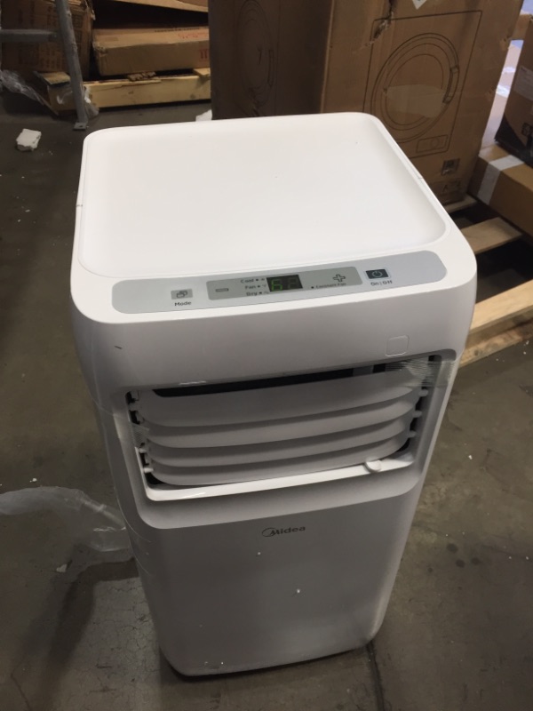 Photo 3 of Midea 8,000 BTU DOE (5,300 BTU SACC) Portable Air Conditioner, Cools up to 175 Sq. Ft., Works as Dehumidifier & Fan, Remote Control & Window Kit Included

