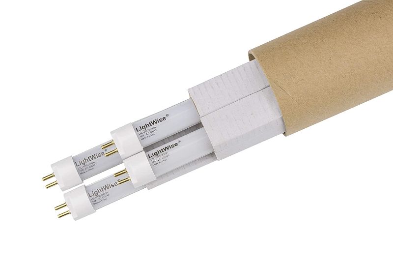 Photo 1 of 28w 46" 4Pack LED Tube w 5000K White 2500 Lumen,2 PPF/W to Replace & retrofit 24W Fluorescent T5HO Lamps Directly Work w Previous Ballast.
